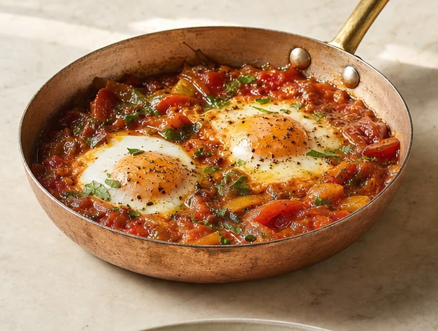Mediterranean Sunrise Shakshuka