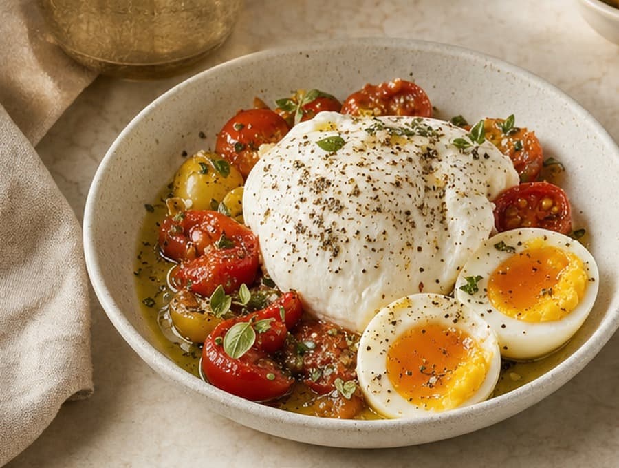 Burrata Breakfast Bowl