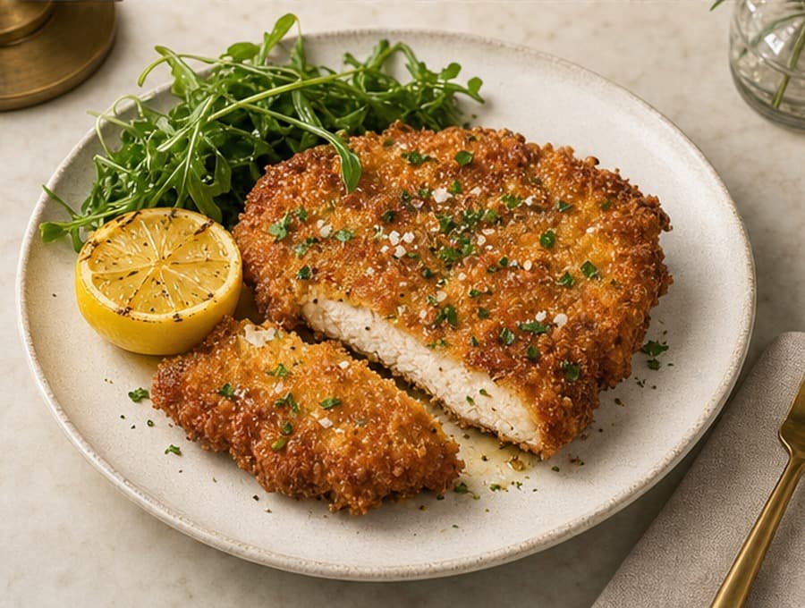 Golden Chicken Milanese