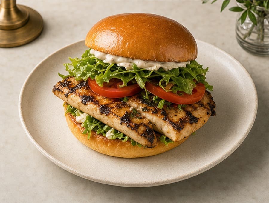 Grilled Chicken Burger