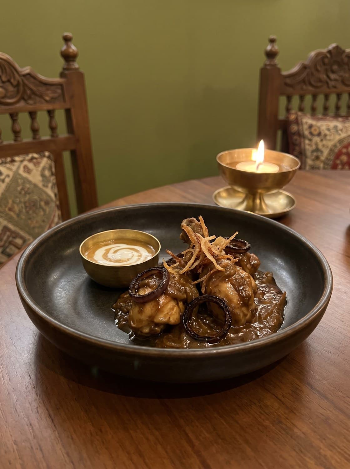 Chicken Do Hara Pyaza