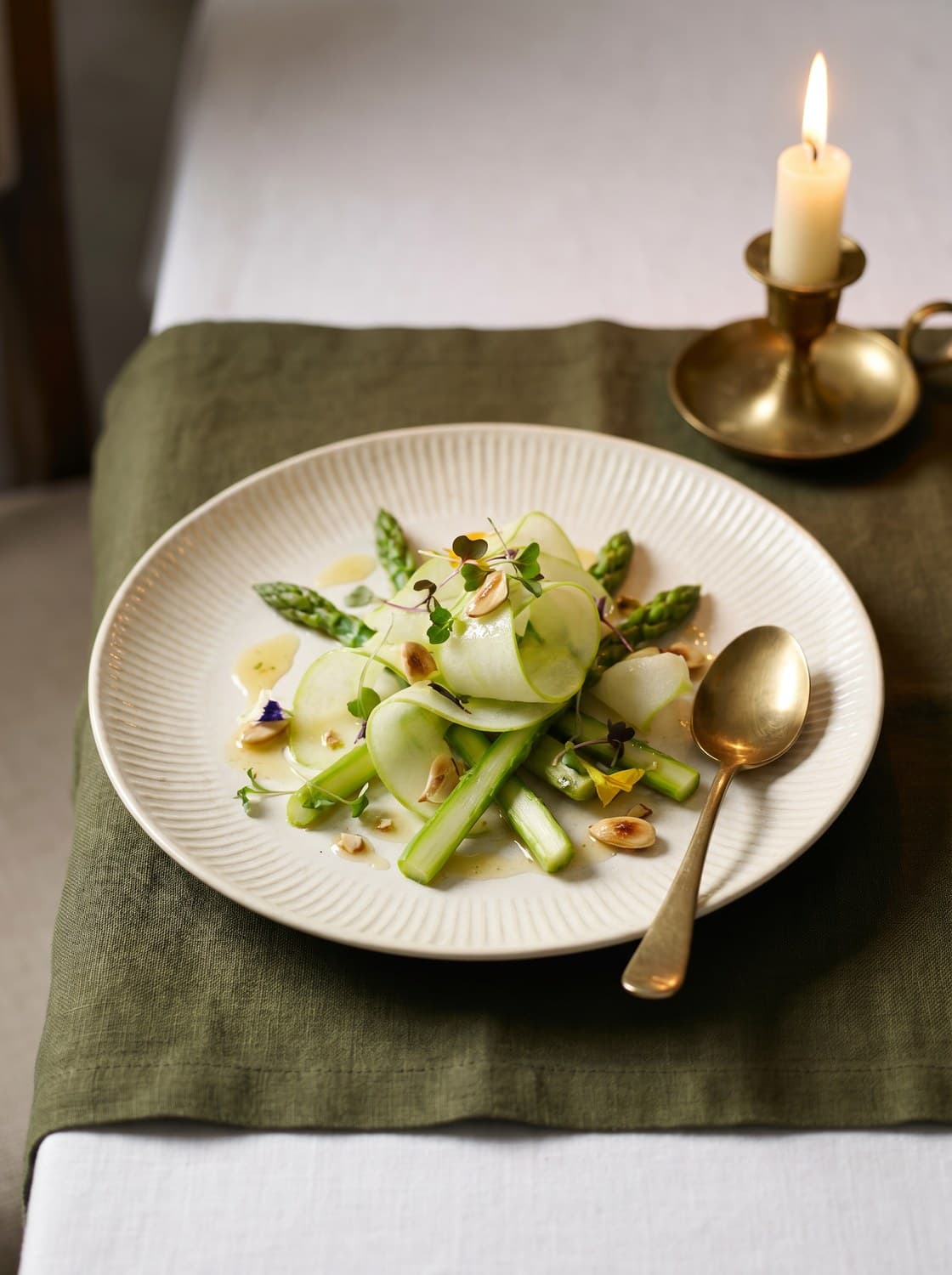 Green Apple & Asparagus Salad