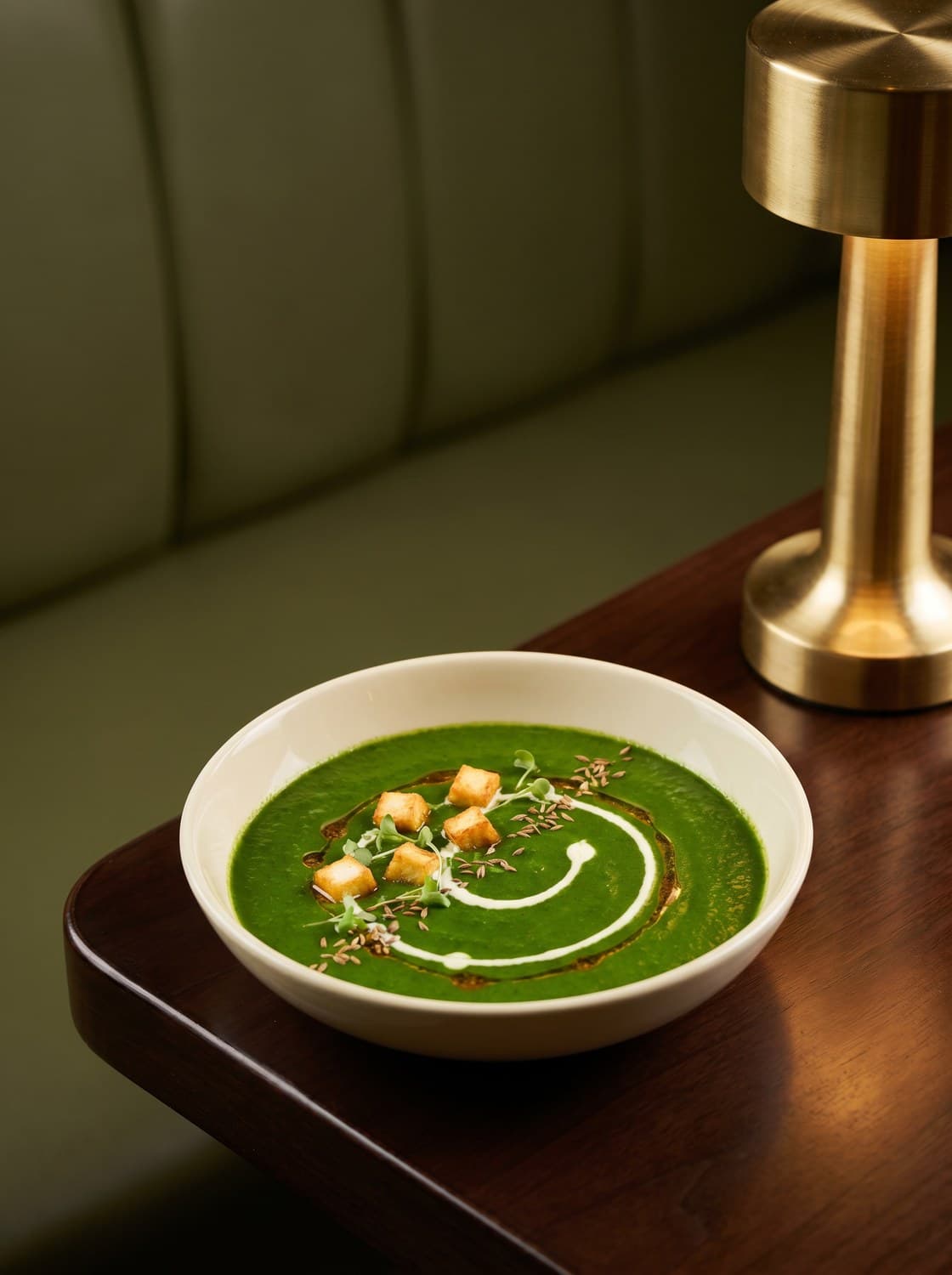 Palak Paneer Shorba