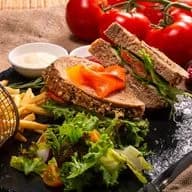 Smoked Salmon Sandwich